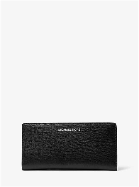 michael kors saffiano leather slim wallet|saffiano leather continental wallet.